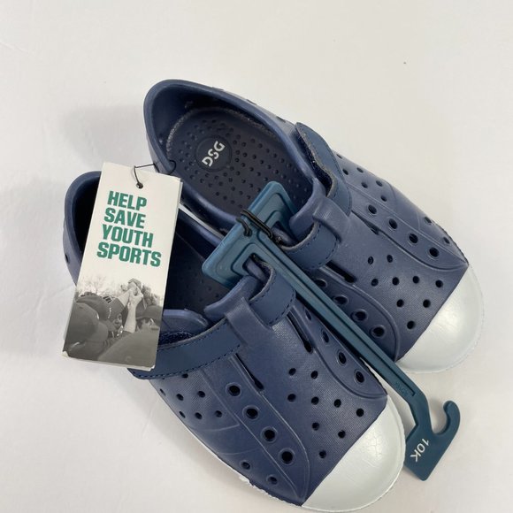 DSG Toddler/Preschool Youth Shoes Size 10K Blue, Boy - Girls Slip On - Picture 3 of 6